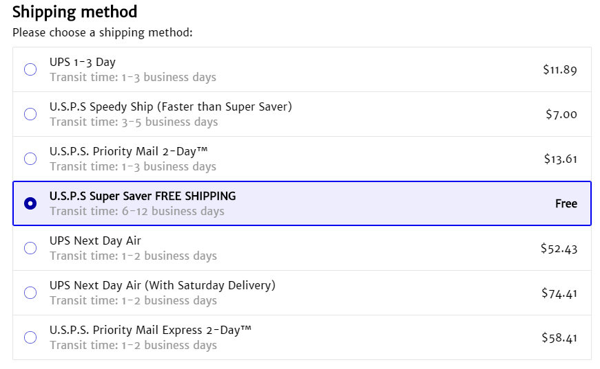 At SC CBD we ship quickly and give you options for delivery.